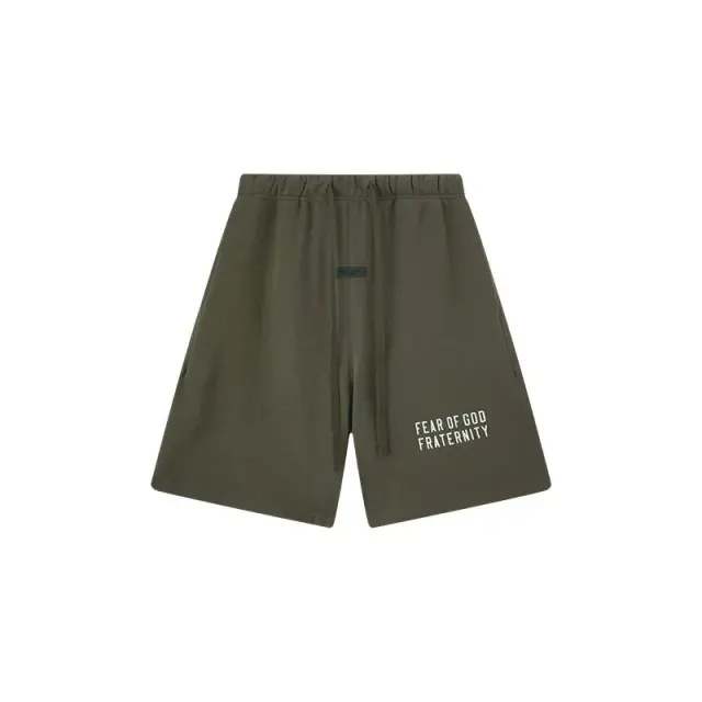 Fear of God Fraternity Sweatshorts Olive Green