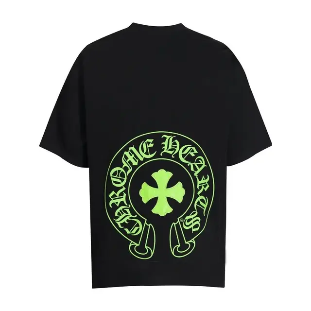 Chrome Hearts Horseshoe T-Shirt Black Green