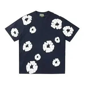 Denim Tears Cotton Wreath T-Shirt Black