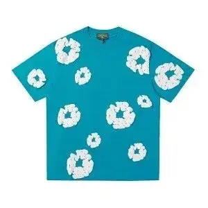 Denim Tears Cotton Wreath T-Shirt Teal