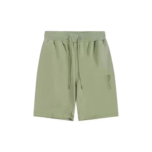 AMI Paris Ami de Cœur Shorts 'Light Green'