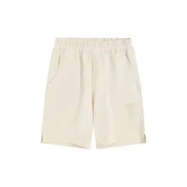 AMI Paris Ami de Cœur Patch Pocket Shorts 'Off-White'