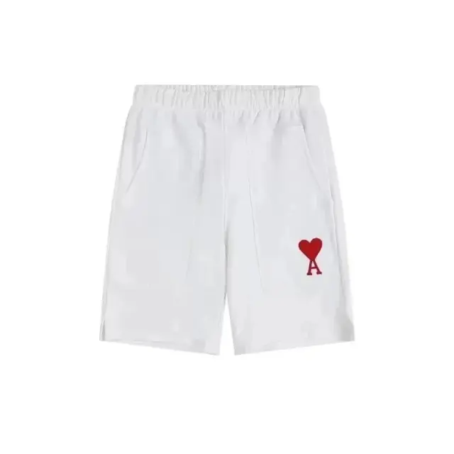 AMI Paris Ami de Cœur Shorts 'White'