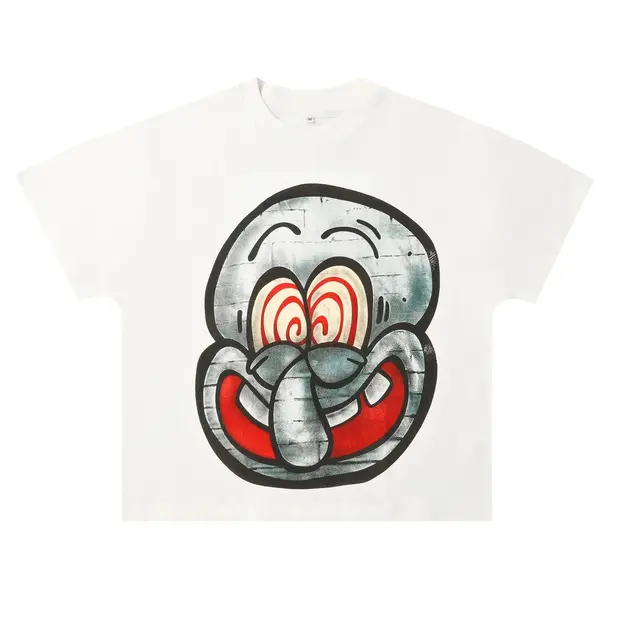 Squidward Graphic T-Shirt White