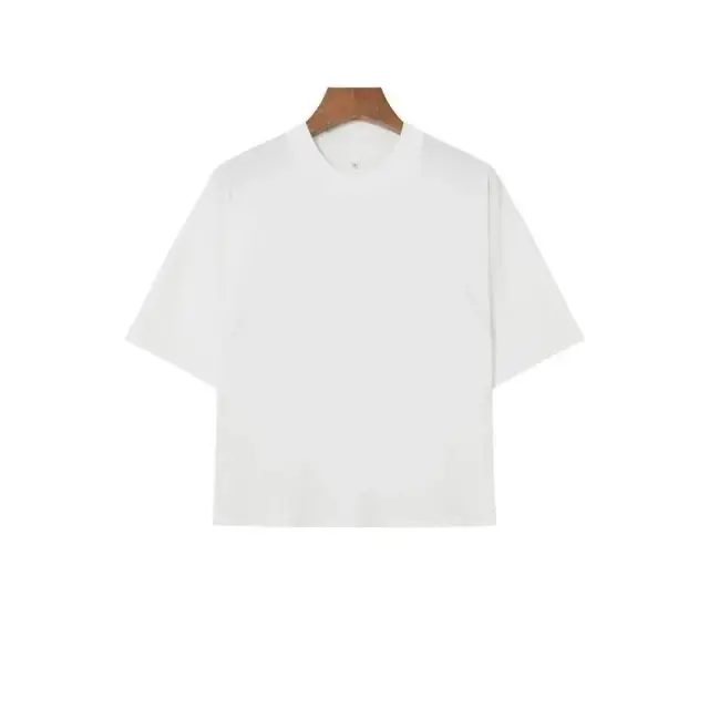 Plain Short-Sleeve T-Shirt White