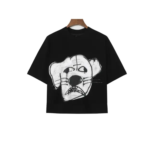 Billionaire Studios Dog Graphic T-Shirt Black