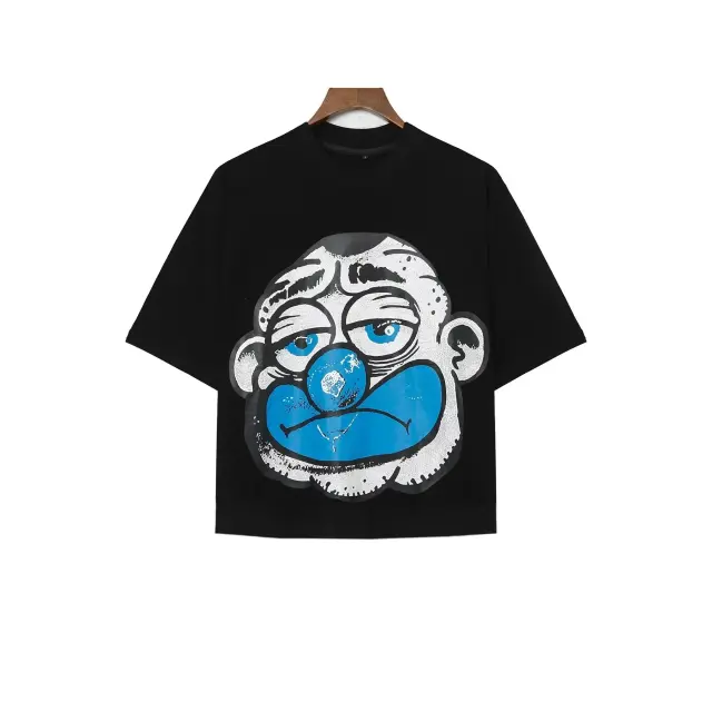 Billionaire Studios Cartoon Face T-Shirt Black