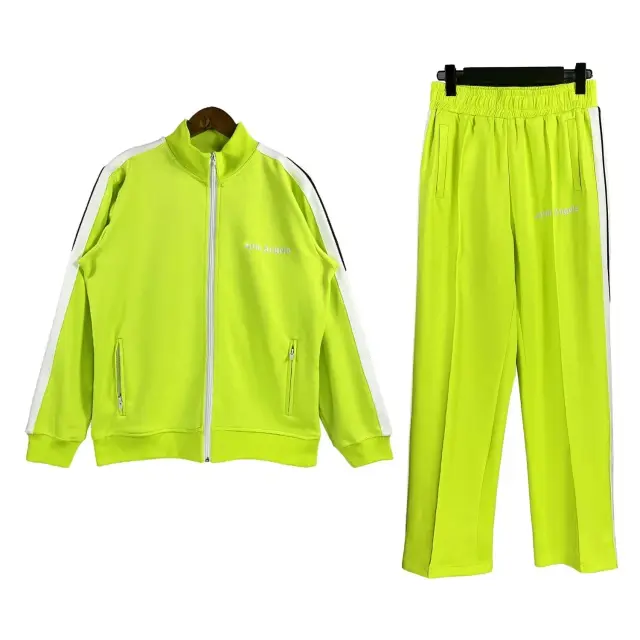 Palm Angels Classic Tracksuit Neon Yellow