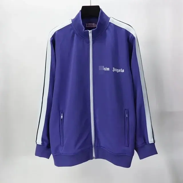 Palm Angels Classic Track Jacket Purple