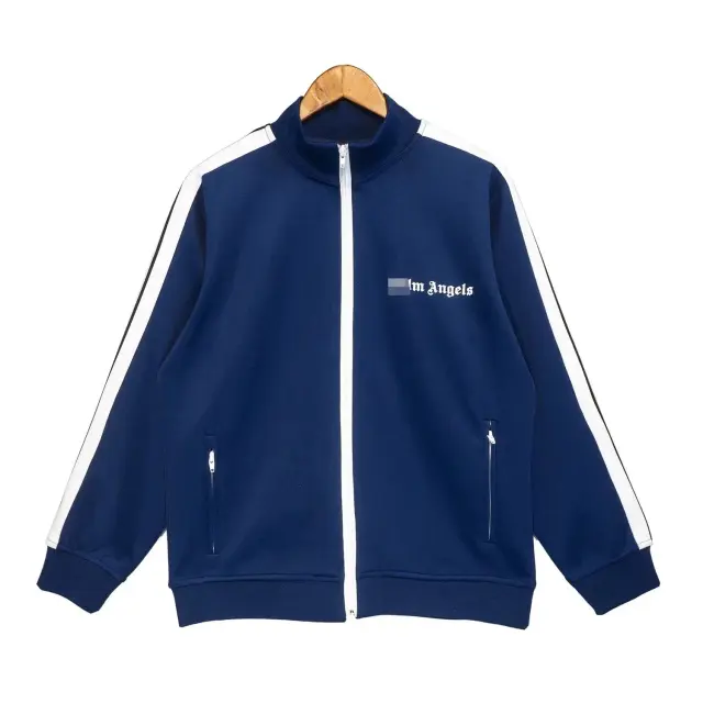 Palm Angels Classic Track Jacket Navy Blue
