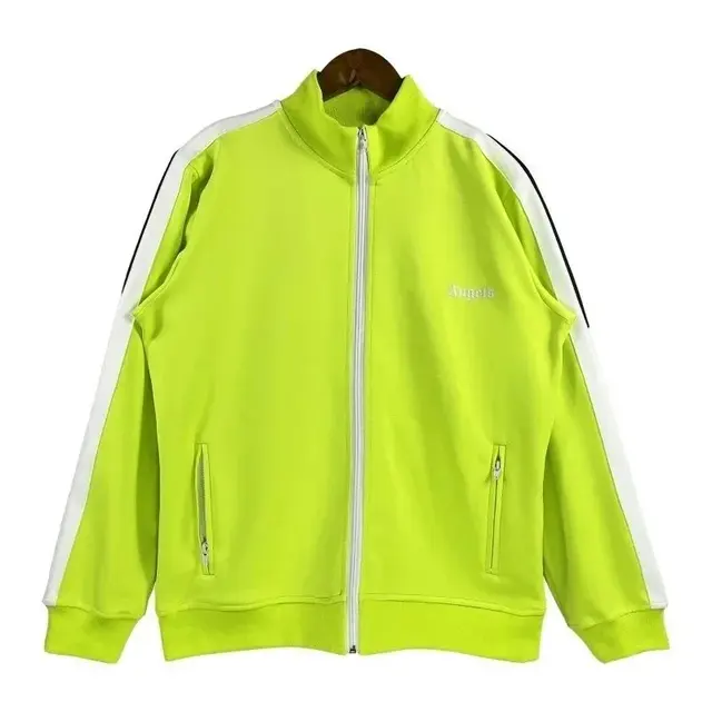 Palm Angels Classic Track Jacket 'Fluorescent Yellow'