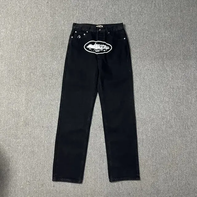 Corteiz Alcatraz Denim Jeans Black