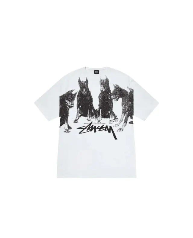 Stussy Doberman T-Shirt White