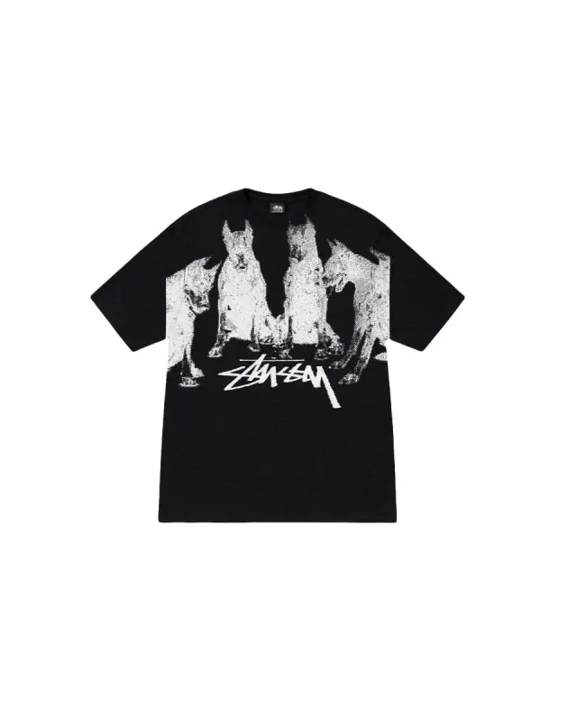 Stussy Doberman T-Shirt Black