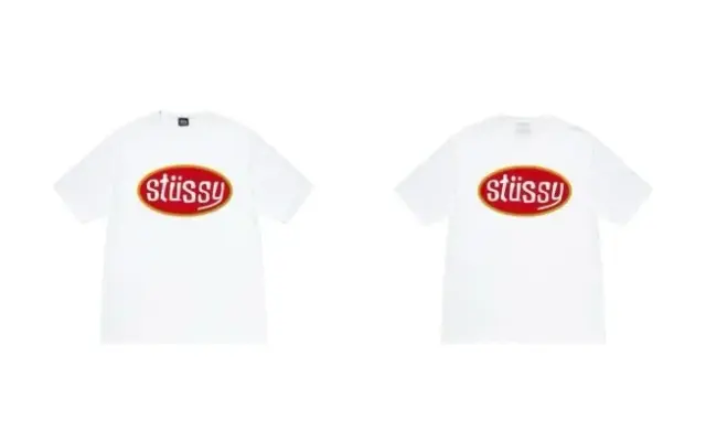 Stussy Oval Graphic T-Shirt White