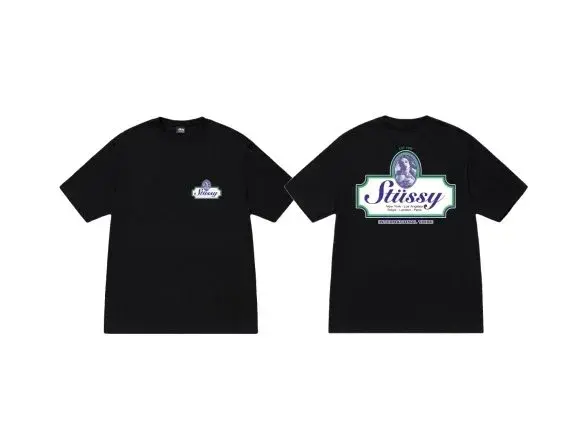 Stussy International Tribe Graphic T-Shirt Black