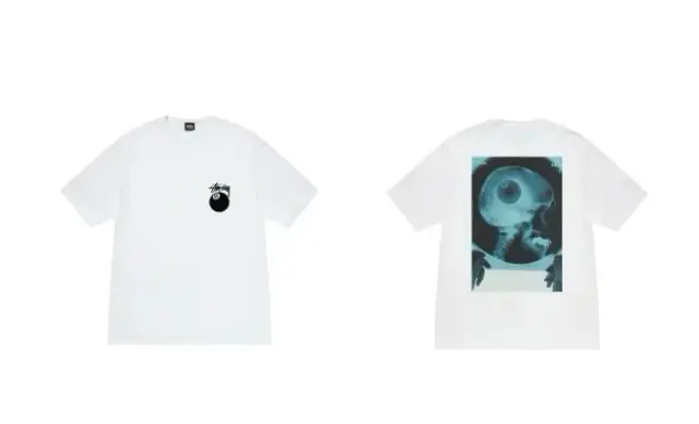 Stussy 8-Ball Graphic T-Shirt White