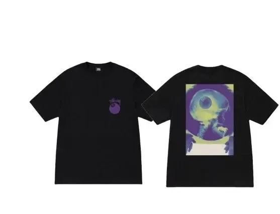 Stussy 8-Ball Graphic T-Shirt Black