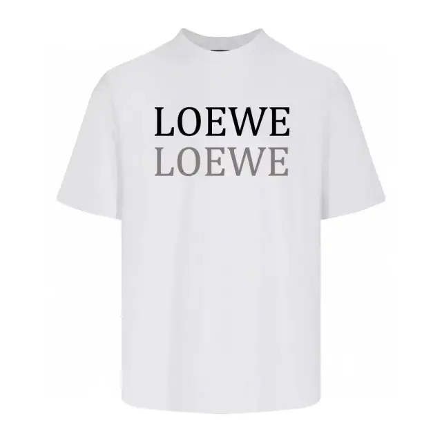 LOEWE Double Logo T-Shirt White