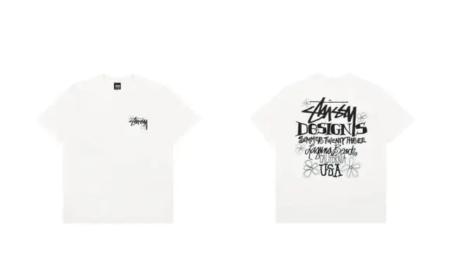 Stussy Designs Summer Twenty Three T-Shirt White
