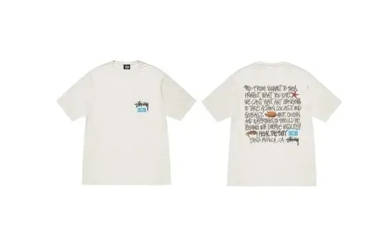 Stussy Heal The Bay T-Shirt Off-White