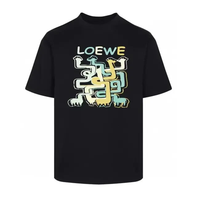 Loewe Graphic Print T-Shirt 'Black'