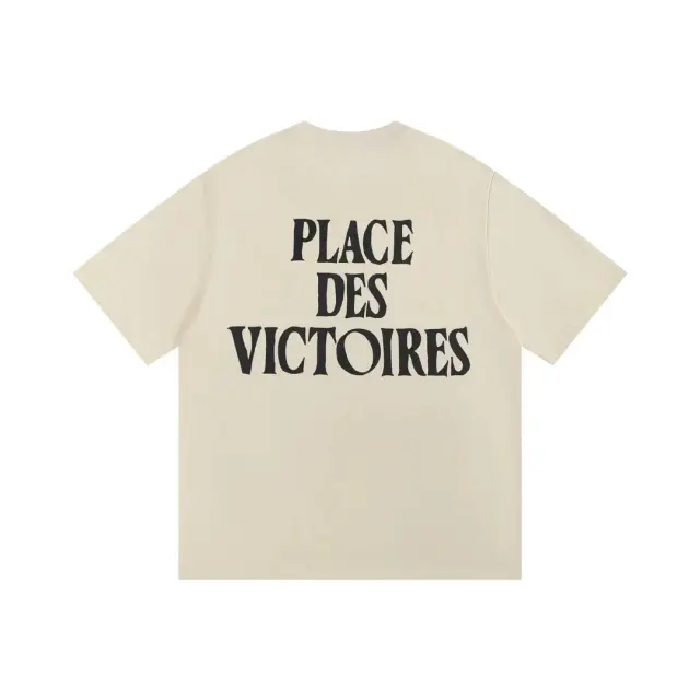 AMI Paris Place Des Victoires T-Shirt Off-White