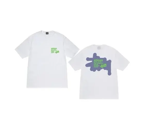 Stussy Cities Dice T-Shirt White
