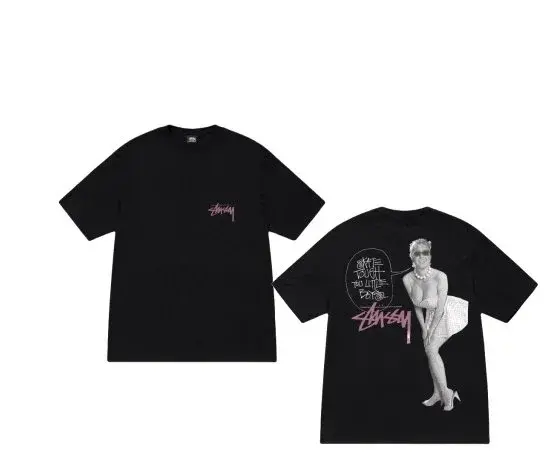 Stussy Skate Tough T-Shirt Black