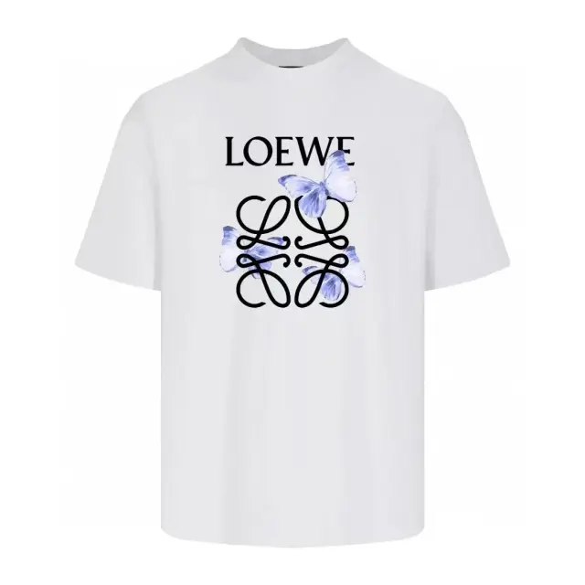 Loewe Butterfly Anagram T-Shirt White
