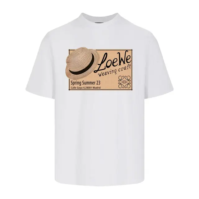 Loewe Weaving Craft T-Shirt White
