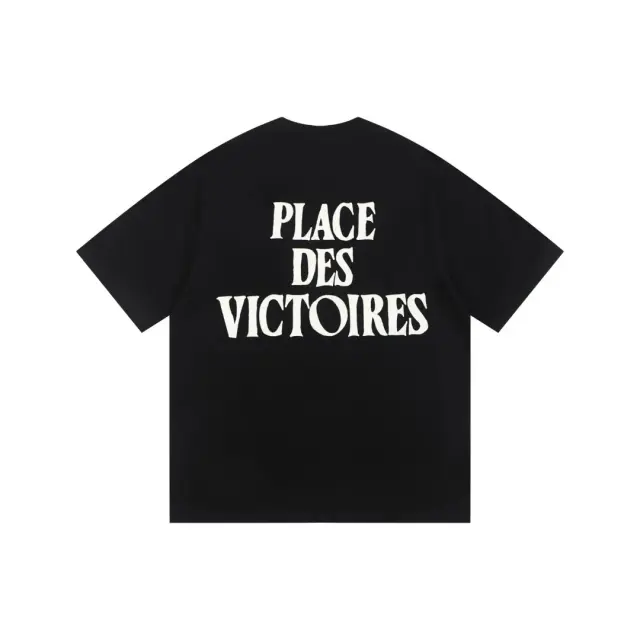 AMI Paris Place des Victoires T-Shirt Black