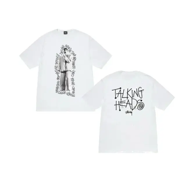 Stussy x Talking Heads Stop Making Sense T-Shirt 'White'