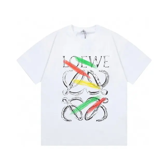 LOEWE Brushstroke Anagram T-Shirt White
