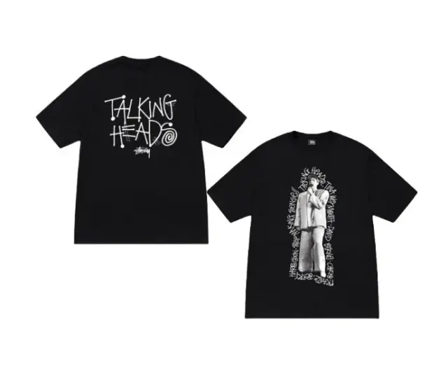Stussy x Talking Heads Stop Making Sense T-Shirt 'Black'
