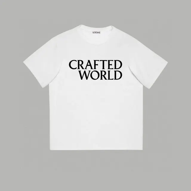 Loewe Crafted World T-Shirt White