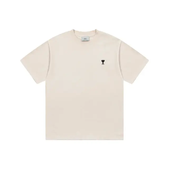 AMI Paris Ami de Coeur T-Shirt Off-White