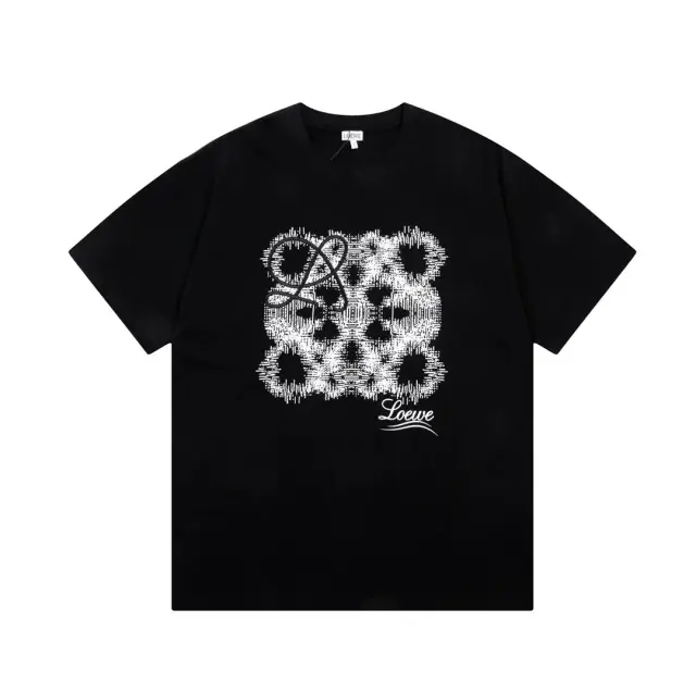 Loewe Graphic Print T-Shirt Black