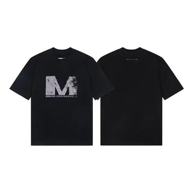MM6 Maison Margiela M Logo T-Shirt 'Black'