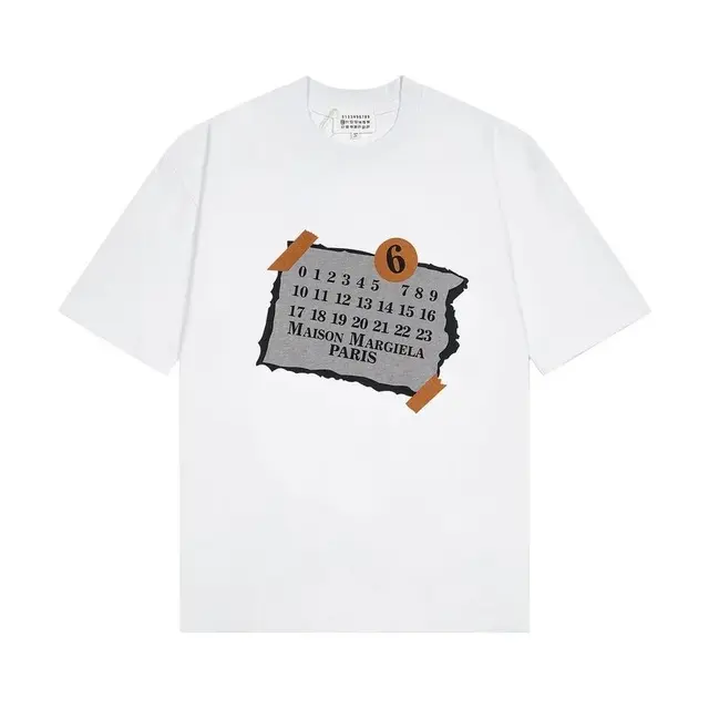 MM6 Maison Margiela Numeric Logo T-Shirt 'White'