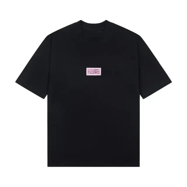 MM6 Maison Margiela Numeric Label T-Shirt Black