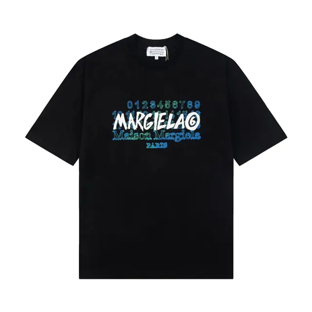 MM6 Maison Margiela Brush Logo T-Shirt 'Black'