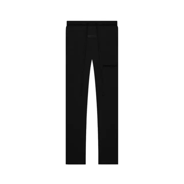 Fear of God Essentials Straight Leg Sweatpants Black