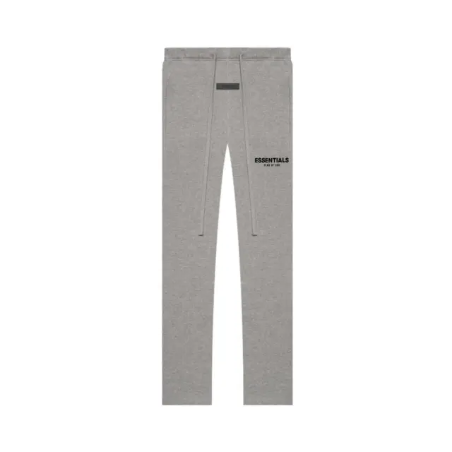 Fear of God Essentials Straight Leg Sweatpants Heather Grey