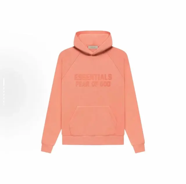 Fear of God Essentials Hoodie 'Coral'