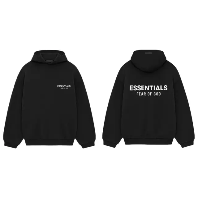 Fear of God Essentials Hoodie 'Black'
