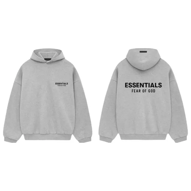 Fear of God Essentials Hoodie 'Heather Grey'