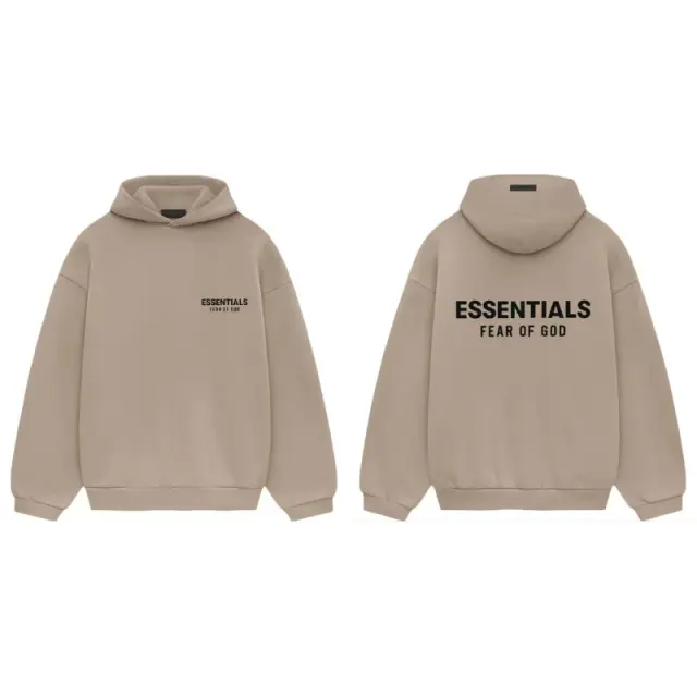 Fear of God Essentials Pullover Hoodie Beige