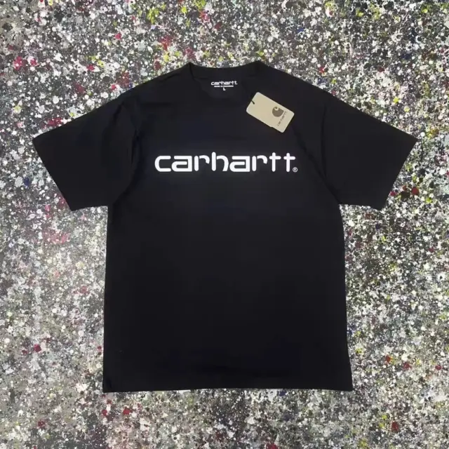 Carhartt WIP Logo T-Shirt Black