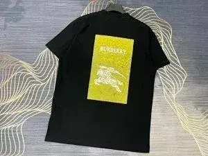 Burberry Equestrian Knight Graphic T-Shirt Black